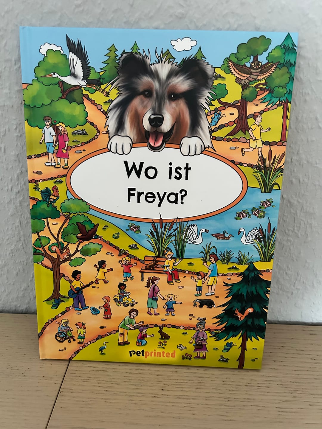 Customer photo review of Wo bist du? - Personalisiertes Hunde-Wimmelbuch