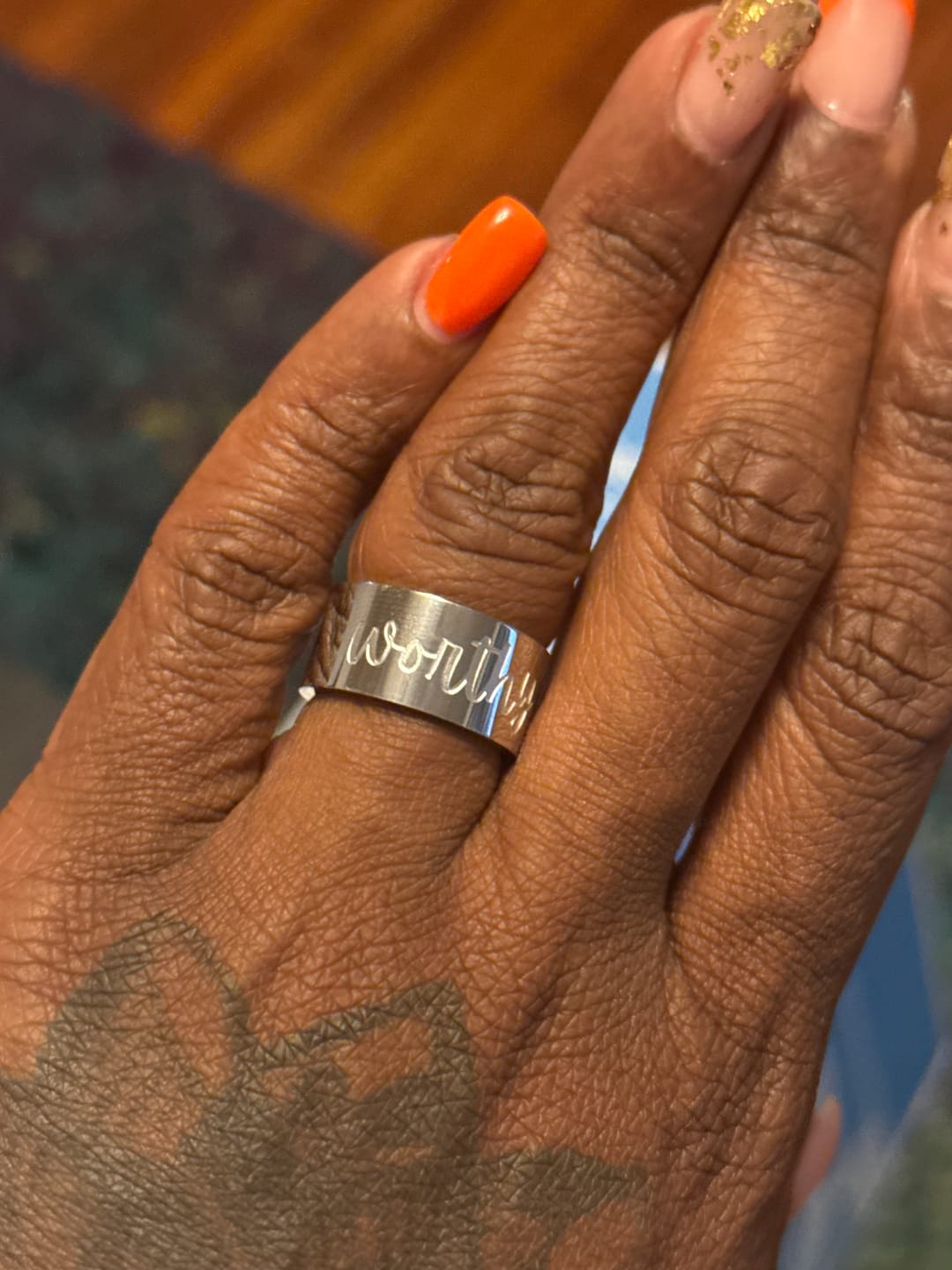 Customer photo review of WORTHY RING