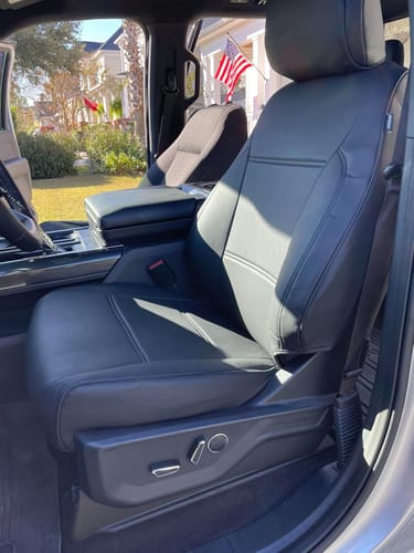 Customer photo review of Premium Custom-Fit Seat Covers
