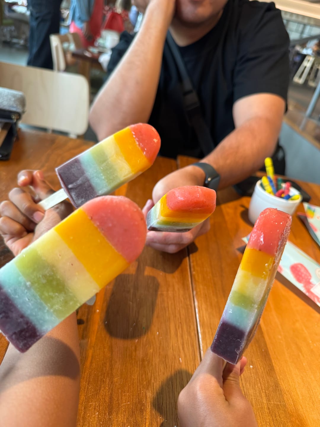 Customer photo review of Rainbow