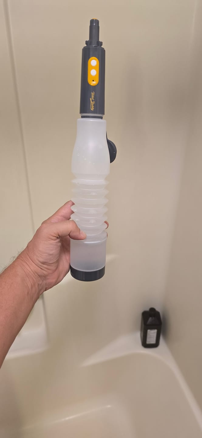 Customer photo review of PureJet Rechargeable Portable Bidet
