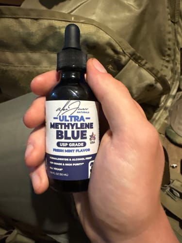 Customer photo review of Ultra Methylene Blue