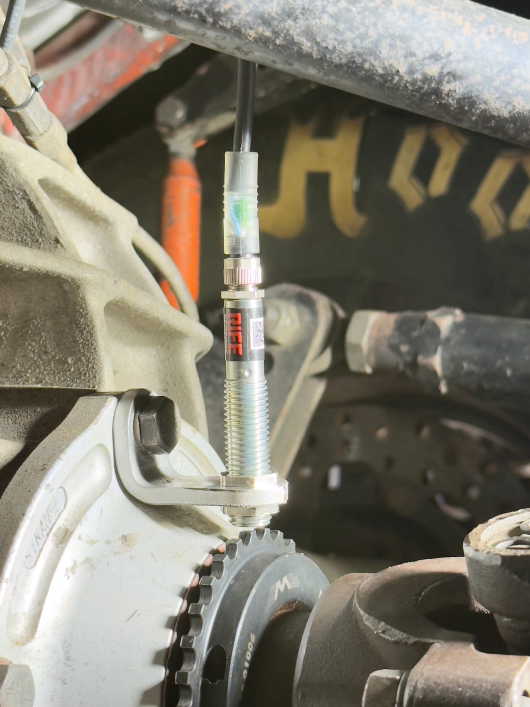 Customer photo review of Motion Raceworks 32 Tooth High Def Driveshaft Speed Wheel (Ford 9")