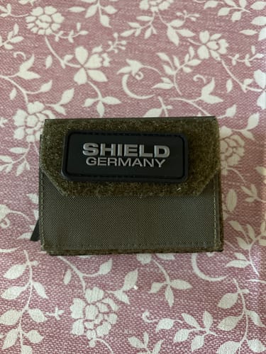 Customer photo review of Tactical Wallet Münzfach - Steingrau Oliv