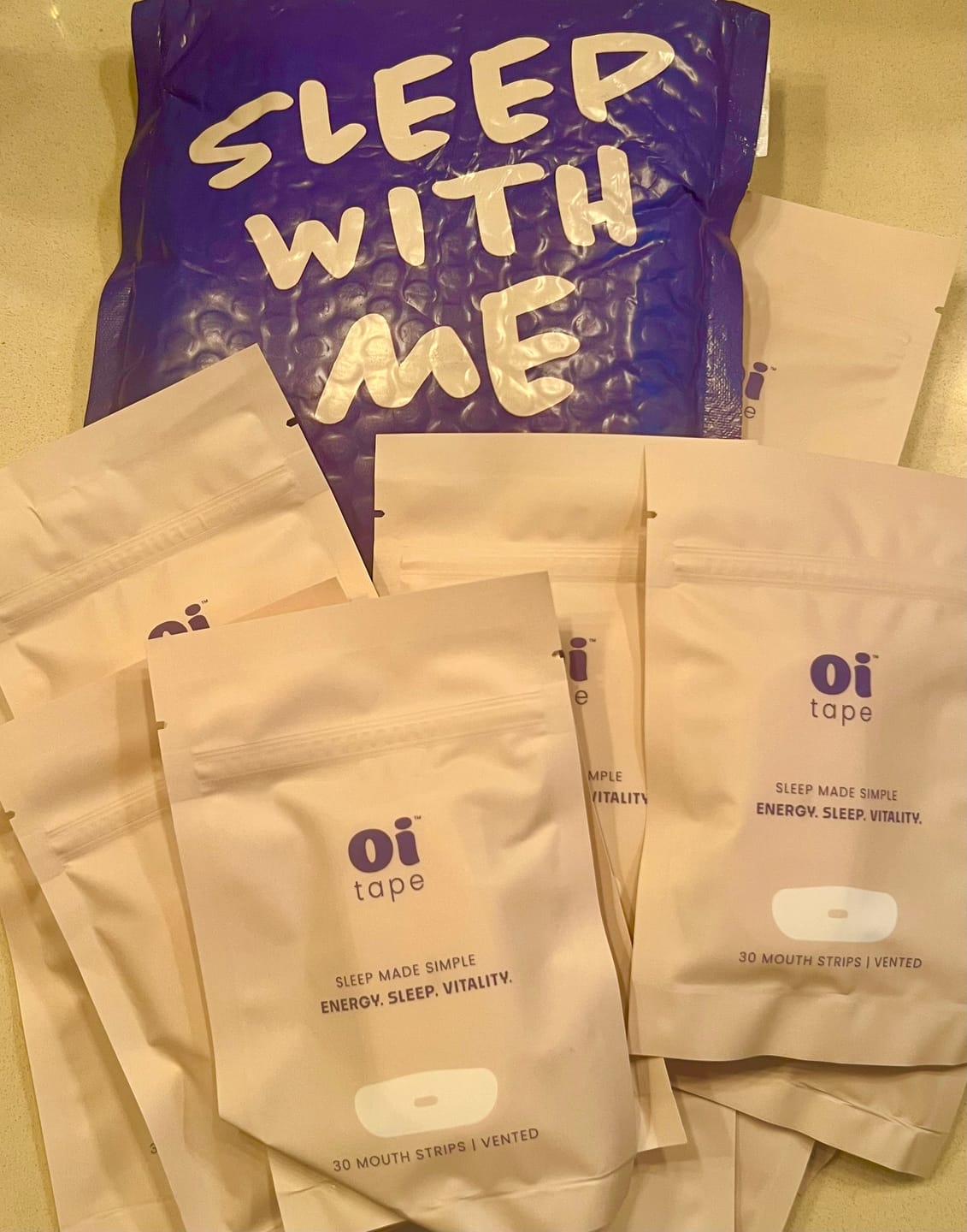 Customer photo review of Vented Mouth Tape