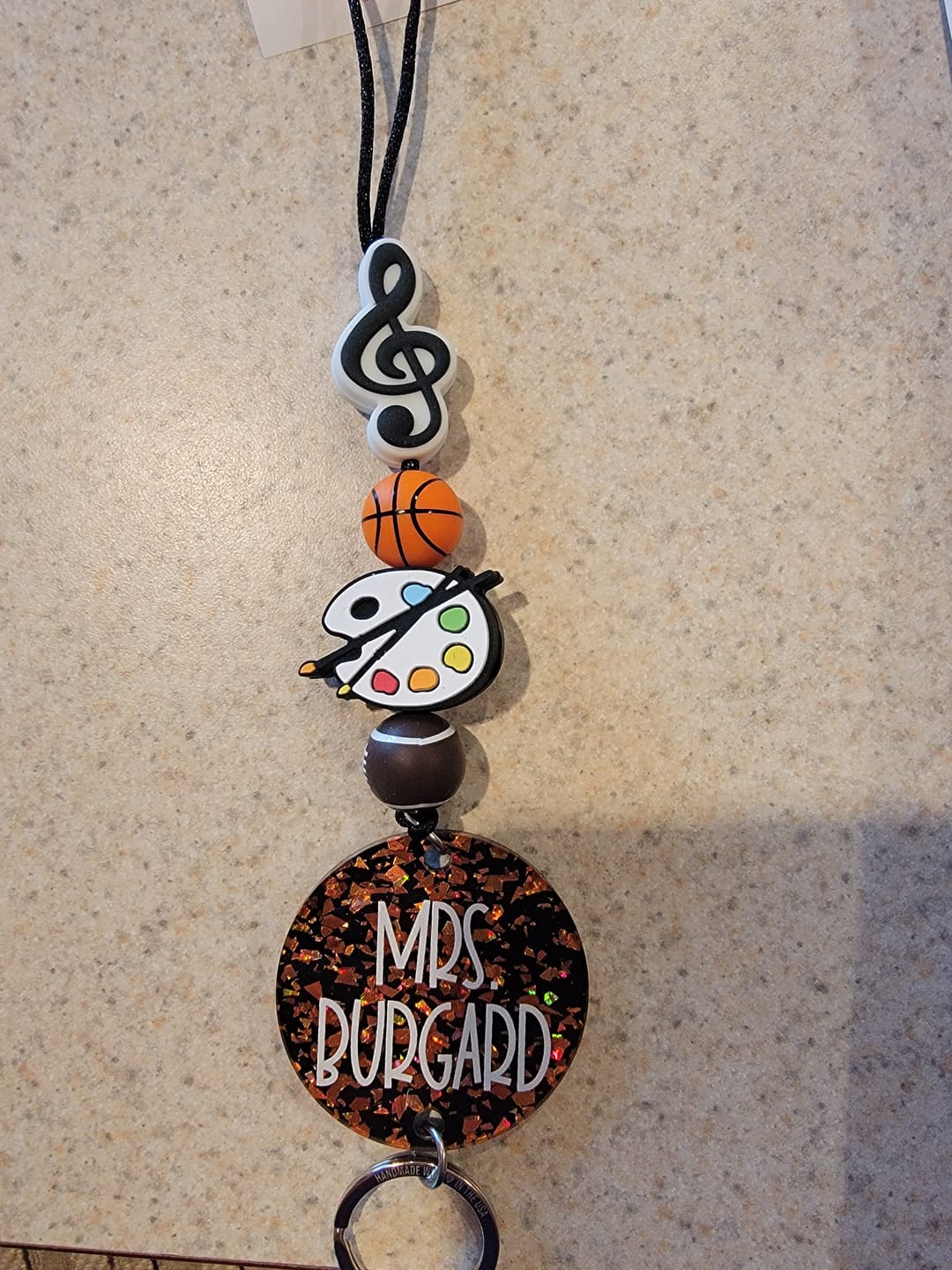 Customer photo review of Design Your Own Beaded Lanyard