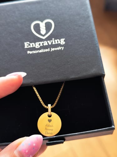 Customer photo review of Necklace: Stellar Names