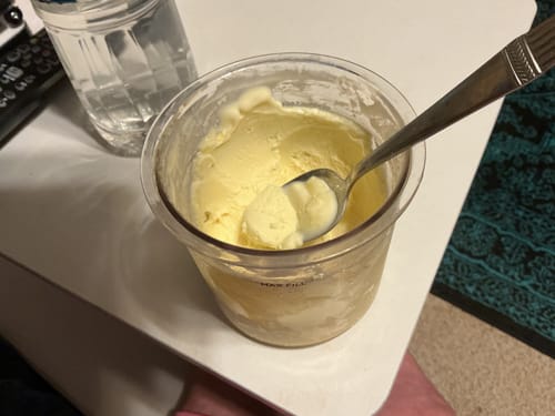 Customer photo review of Whey Protein Powder - Single Serving Sample Stick Packs