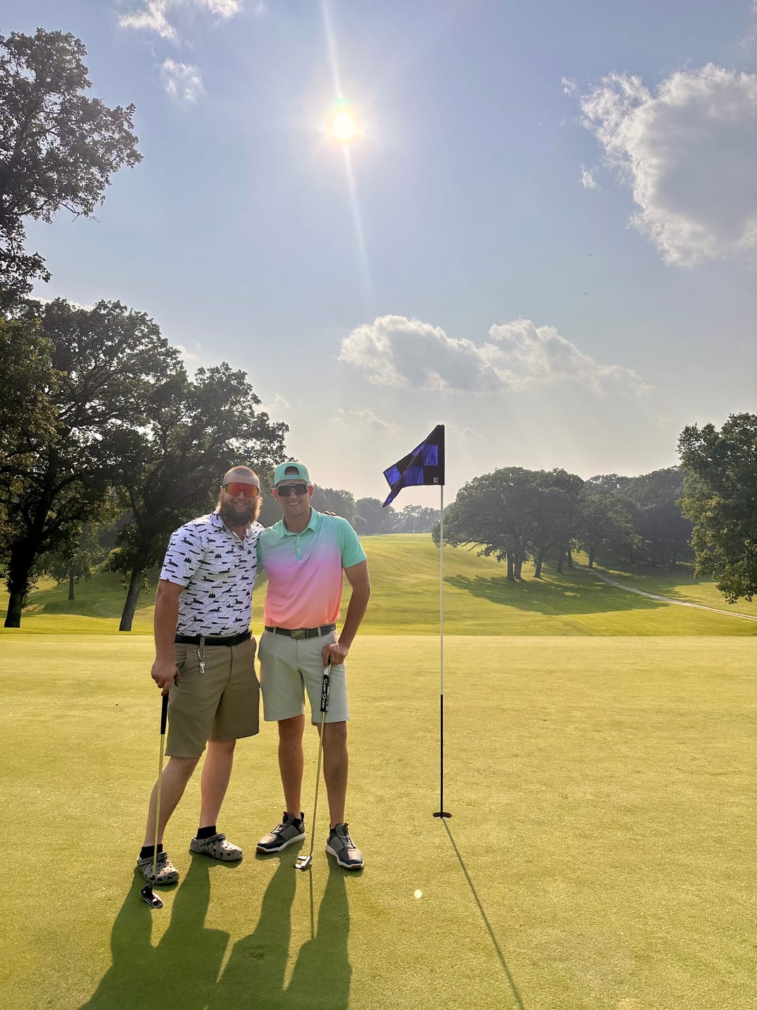 Customer photo review of Loon Lake Men's Polo