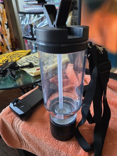 Customer photo review of HydroPitcher 68oz – Glass Hydrogen Pitcher with Chlorine Removal