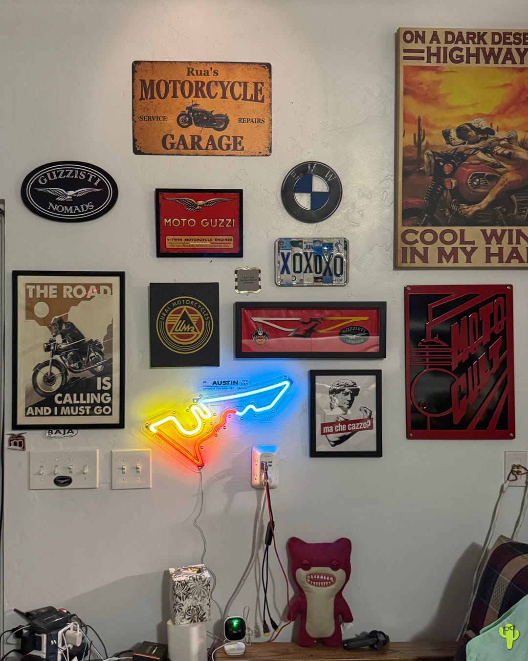 Customer photo review of Circuit Of America COTA Neon Race Track