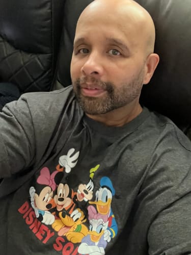 Customer photo review of Disney Squad T-Shirt