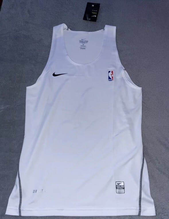 Customer photo review of Elite Pro White Compression Tank Top