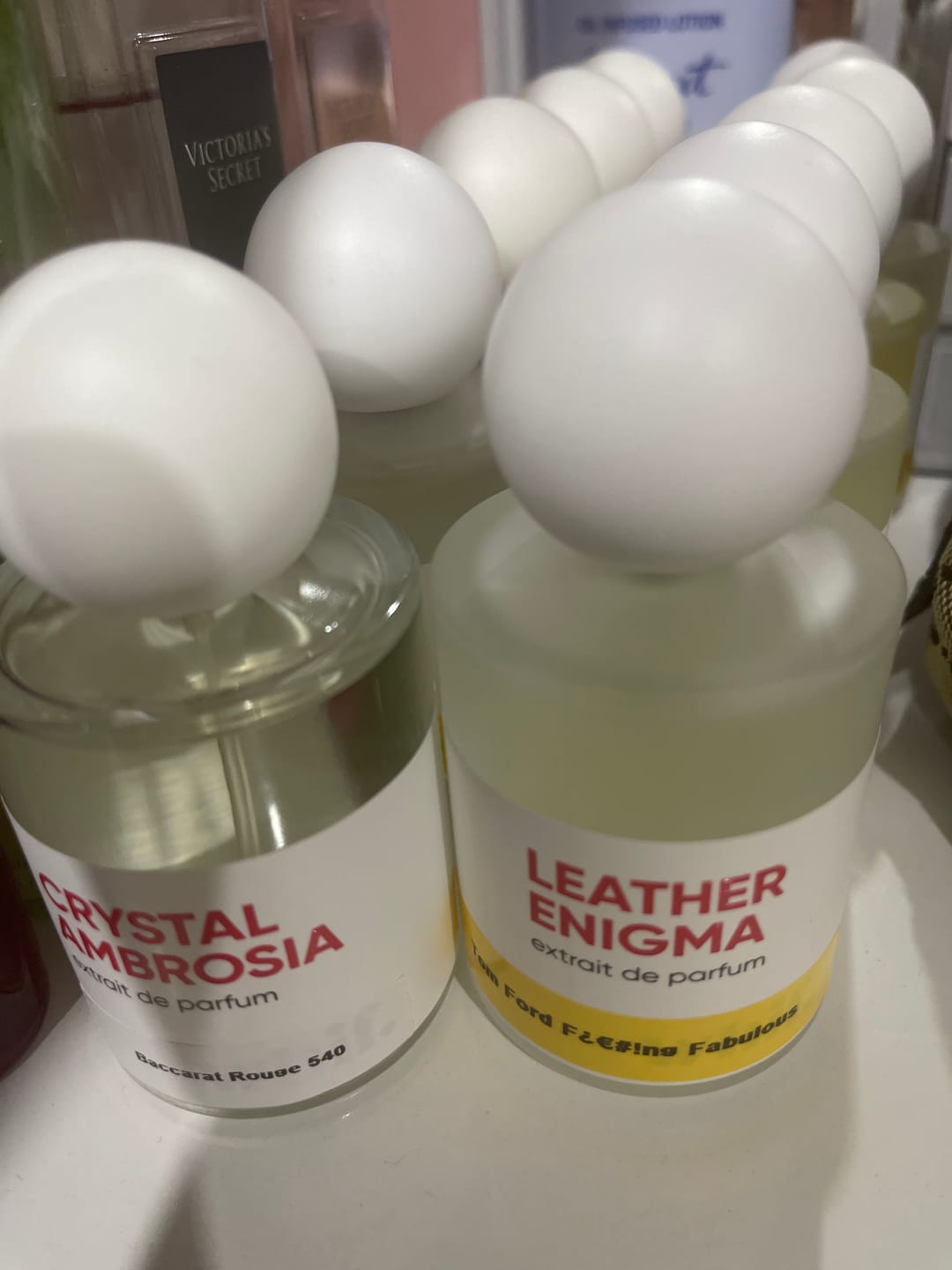 Customer photo review of Leather Enigma