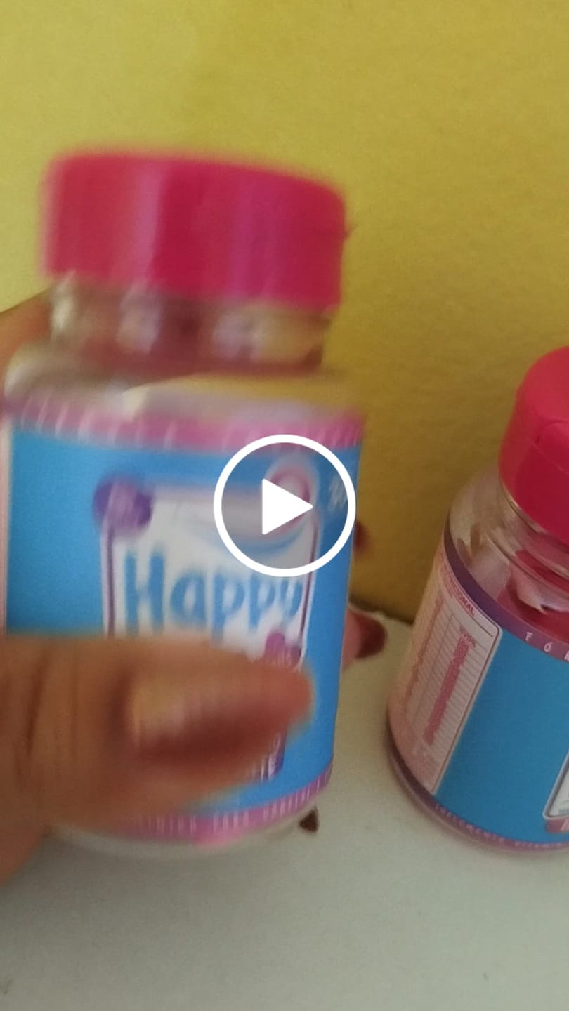 Customer video review of 1 Pote Happy Hair + 1 Pote Happy Hair Grátis (Total: 2 Potes)