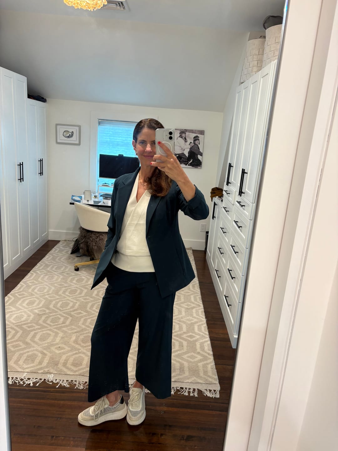 Customer photo review of Moreland Travel Blazer - OrigamiTech :: Prussian Blue