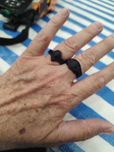 Customer photo review of Silicone Diamond - Pear Collection - Patented Design