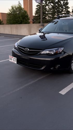 Customer photo review of 2008-11 Subaru Impreza Tow Hook License Plate Mount Bracket