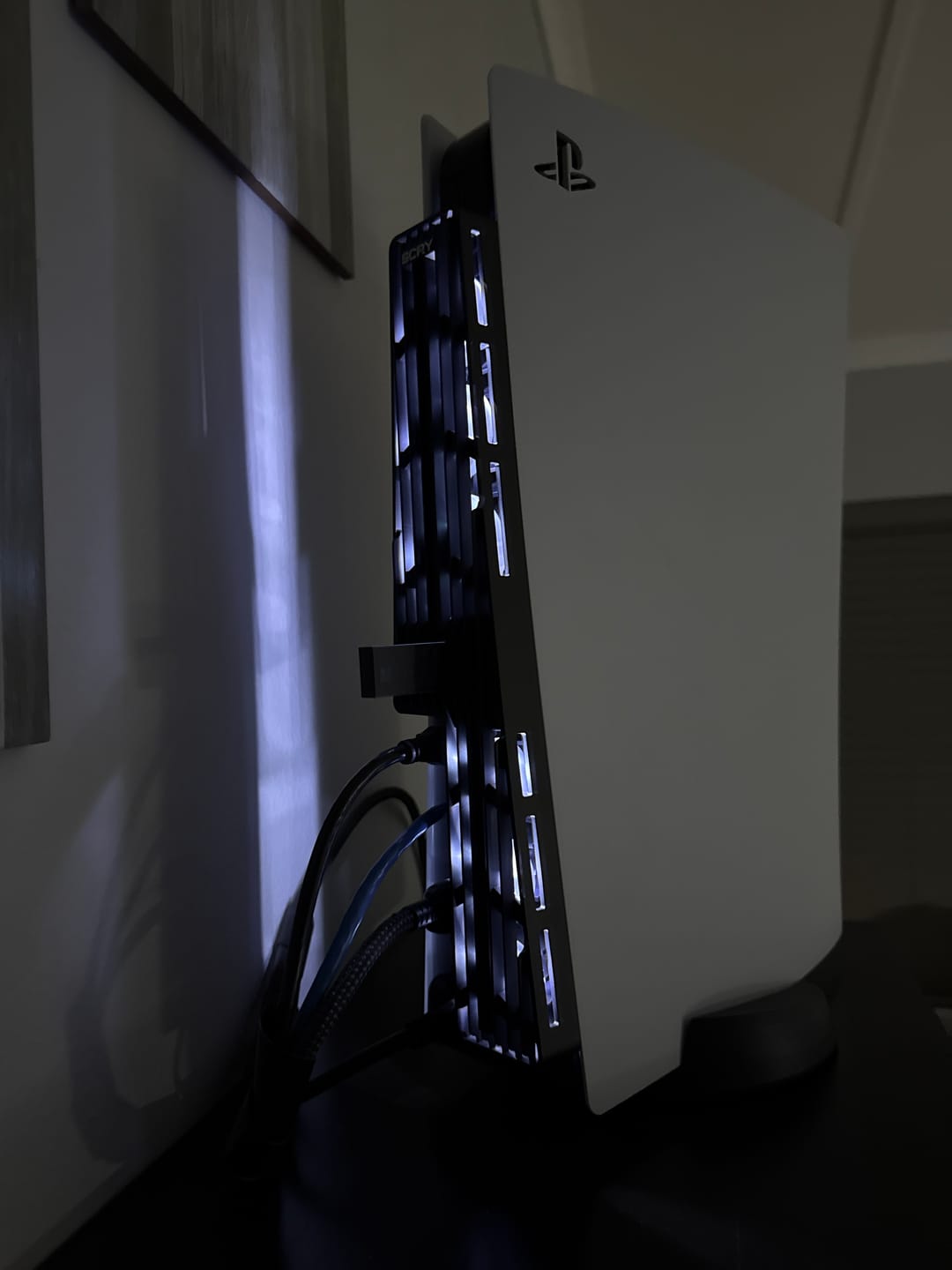Customer photo review of Scry Artic PlayStation 5 Cooler - Black + Free Scry Dust Kit (Not compatible with the PS5 SLIM or PRO)