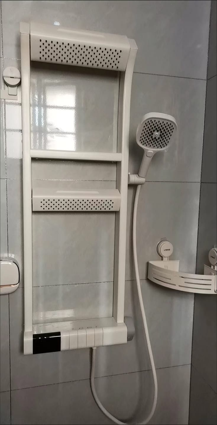 Customer photo review of New Arrival Luxury Bathroom Shower Set – Modern Style Shower System with Premium Features