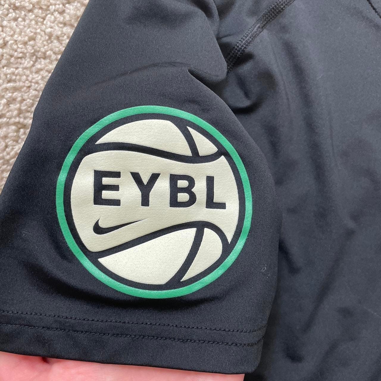 Customer photo review of Hoop Armour™ Elite Circuit Compression T-Shirt Black Green Logo