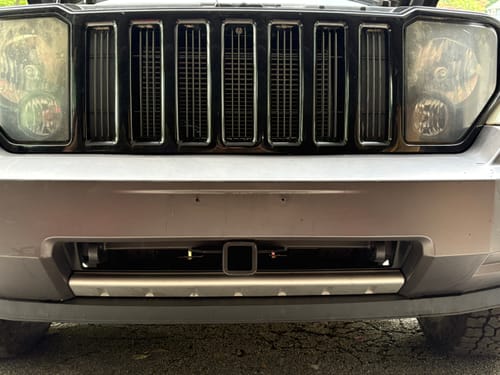 Ken G. review of Jeep Liberty KK 2008 - 2012 Front Hitch Receiver w/ Shackle Tab image 1 out of 3