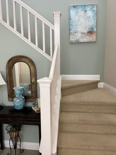 Customer photo review of Contemporary Abstract Painting #ABAV36