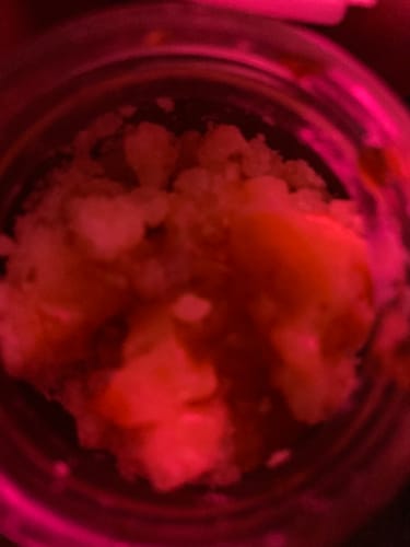 Customer photo review of Blueberry Pancake THCA Crumble