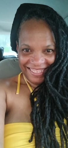 Customer photo review of Collagen Night Wrapping Mask