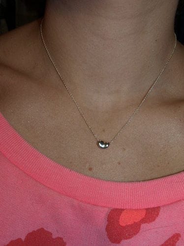 Customer photo review of VINTAGE BEAN NECKLACE
