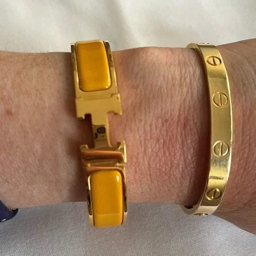 Customer photo review of H BRACELET PERU 12MM
