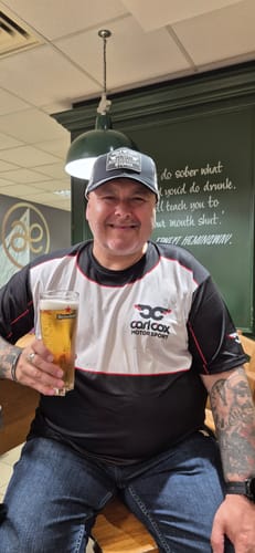 Customer photo review of Carl Cox Motorsport x U&C Team Tee