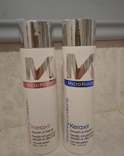 Customer photo review of Mycro Keratin Keraxir 250ml Combo