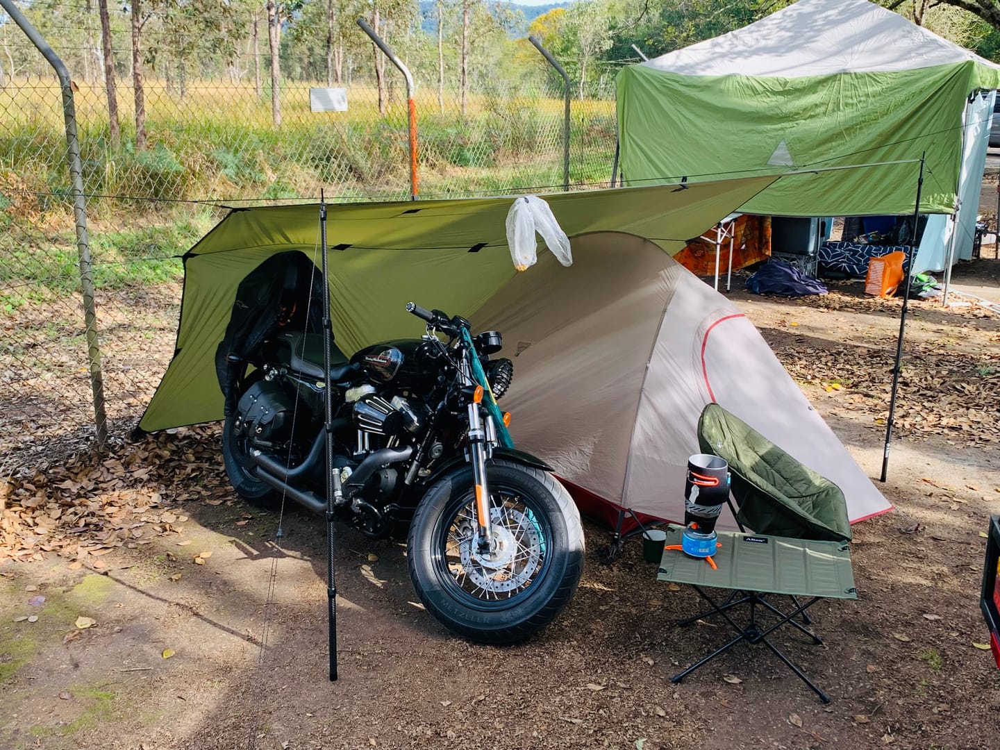 Customer photo review of Ultralight Camp Furniture Set