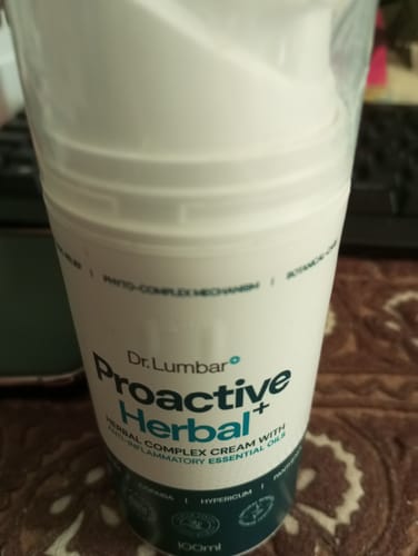 Customer photo review of Proactive Herbal+ Speciális Gyógynövény Krém Izmokra, Ízületekre, Talpi Bőnyére