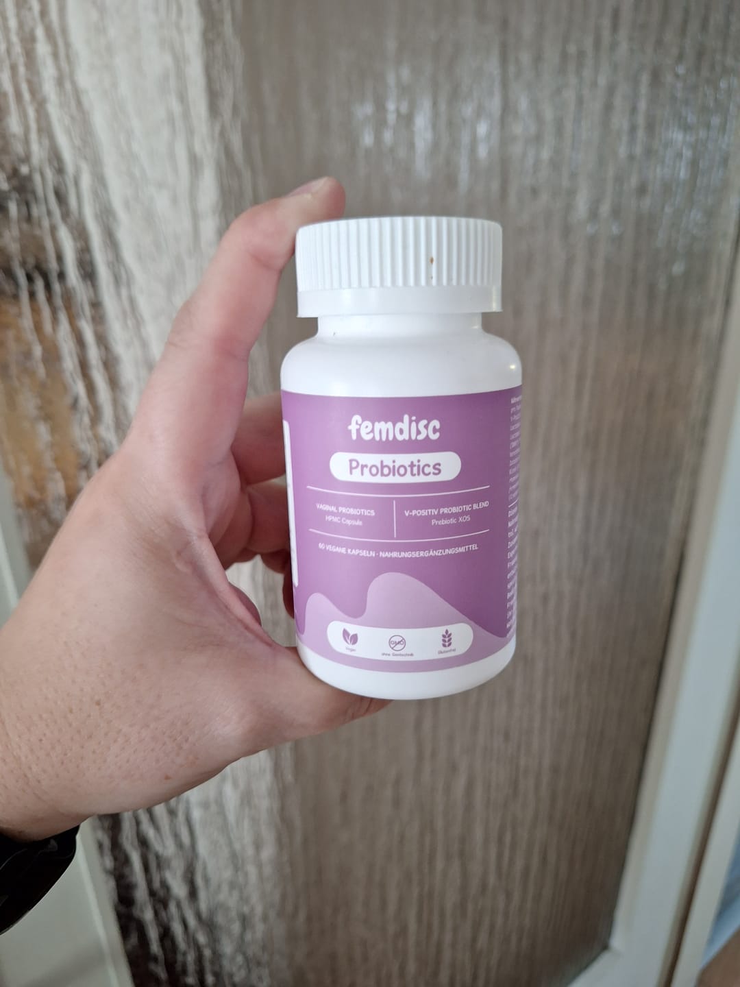 Customer photo review of femdisc vaginal Probiotics