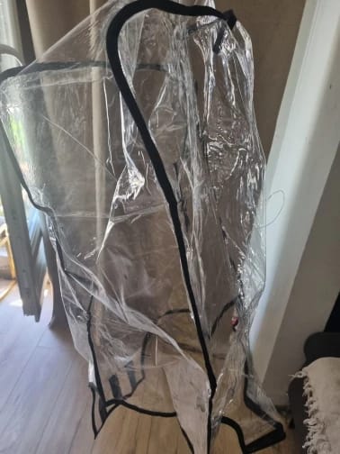 Customer photo review of Housse de Valise <br>Transparente & Imperméable