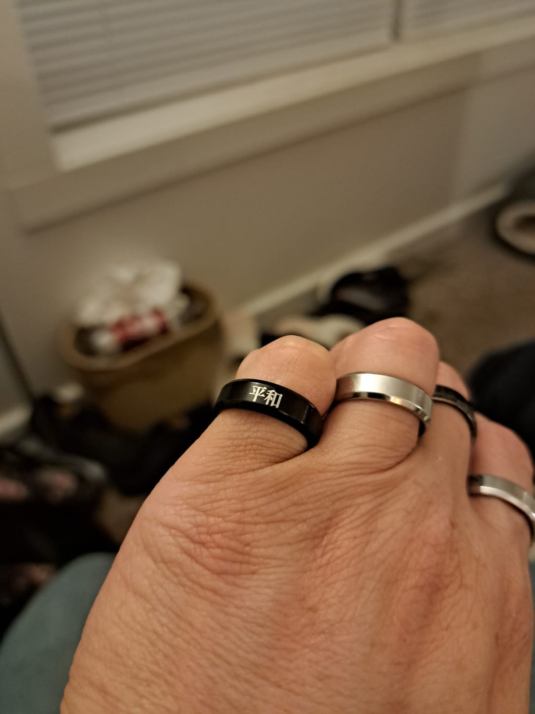 Customer photo review of Custom Japanese Ring