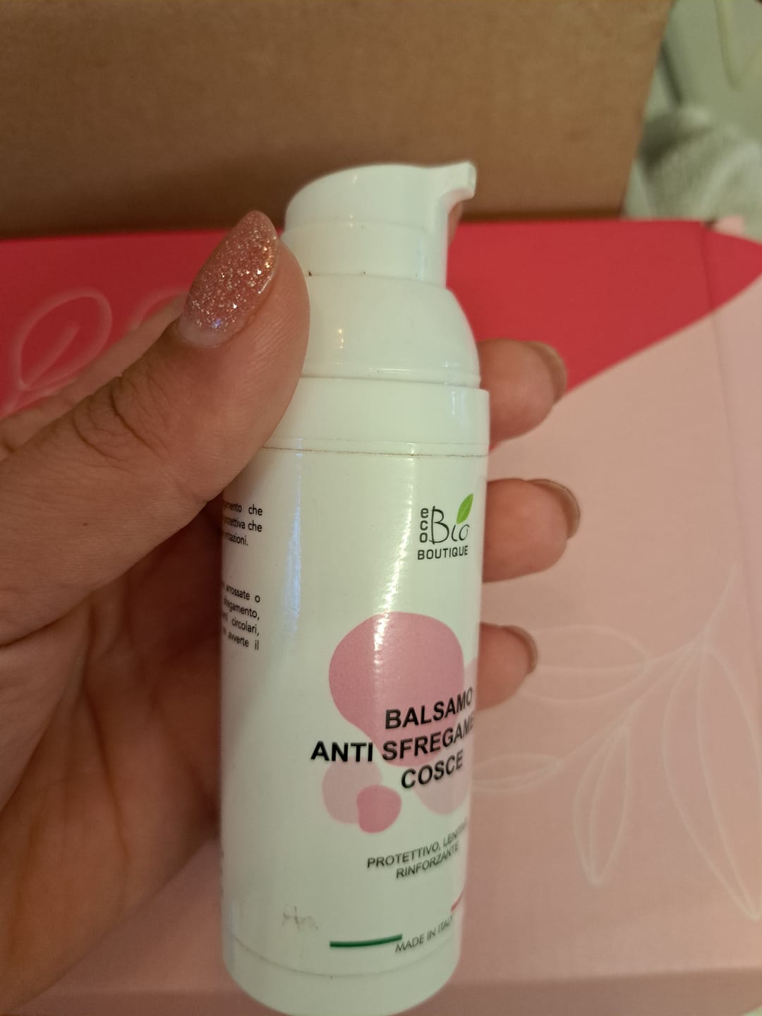 Customer photo review of Balsamo Anti Sfregamento Cosce