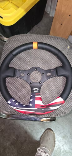 Customer photo review of Motion Raceworks USA Edition MPI Race Steering Wheel