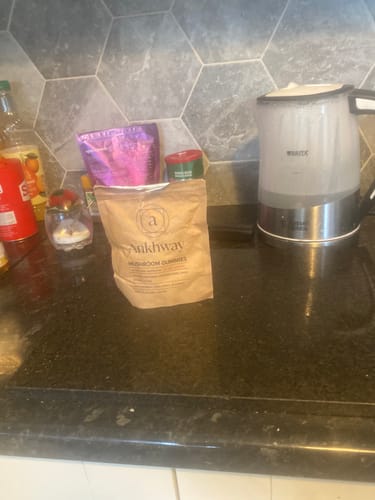 Customer photo review of Mushroom Gummies