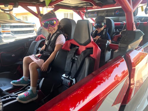 Customer photo review of Maverick X3 Bump Seat (2017-2025)