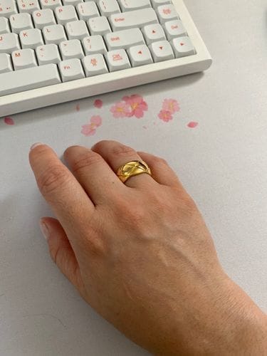 Customer photo review of CRUSH RING 6.8MM