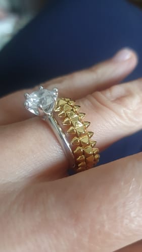 Customer photo review of CLASH 5.5MM RING