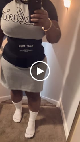 Customer video review of Hourglass Girdle
