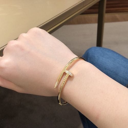 Customer photo review of JUSTE BRACELET 3.5MM ALL DIAMONDS