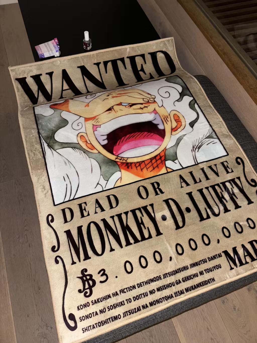 Customer photo review of Wanted Luffy Gear 5