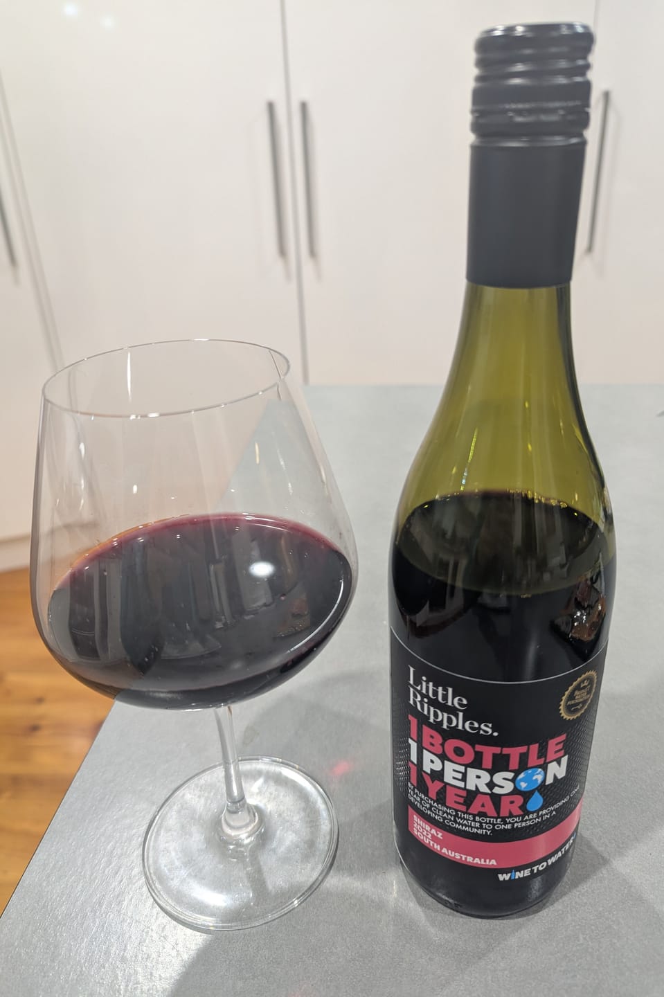 Customer photo review of Shiraz - Single Bottle