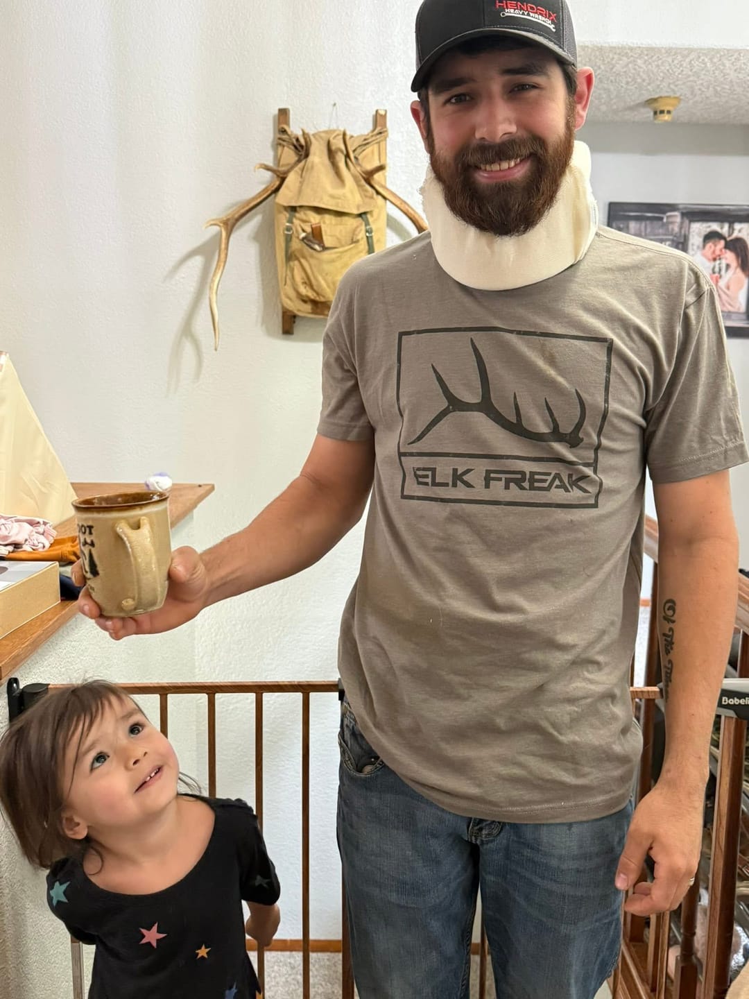 Customer photo review of Bull Shed Tee