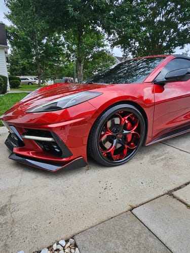 Customer photo review of CUSTOM 2 PIECE FORGED WHEELS: RV-DS016